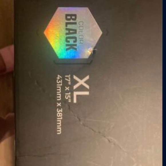 Gloriousd D Mousepad XL Ice Infused black Mousepad In Box - Picture 3 of 8